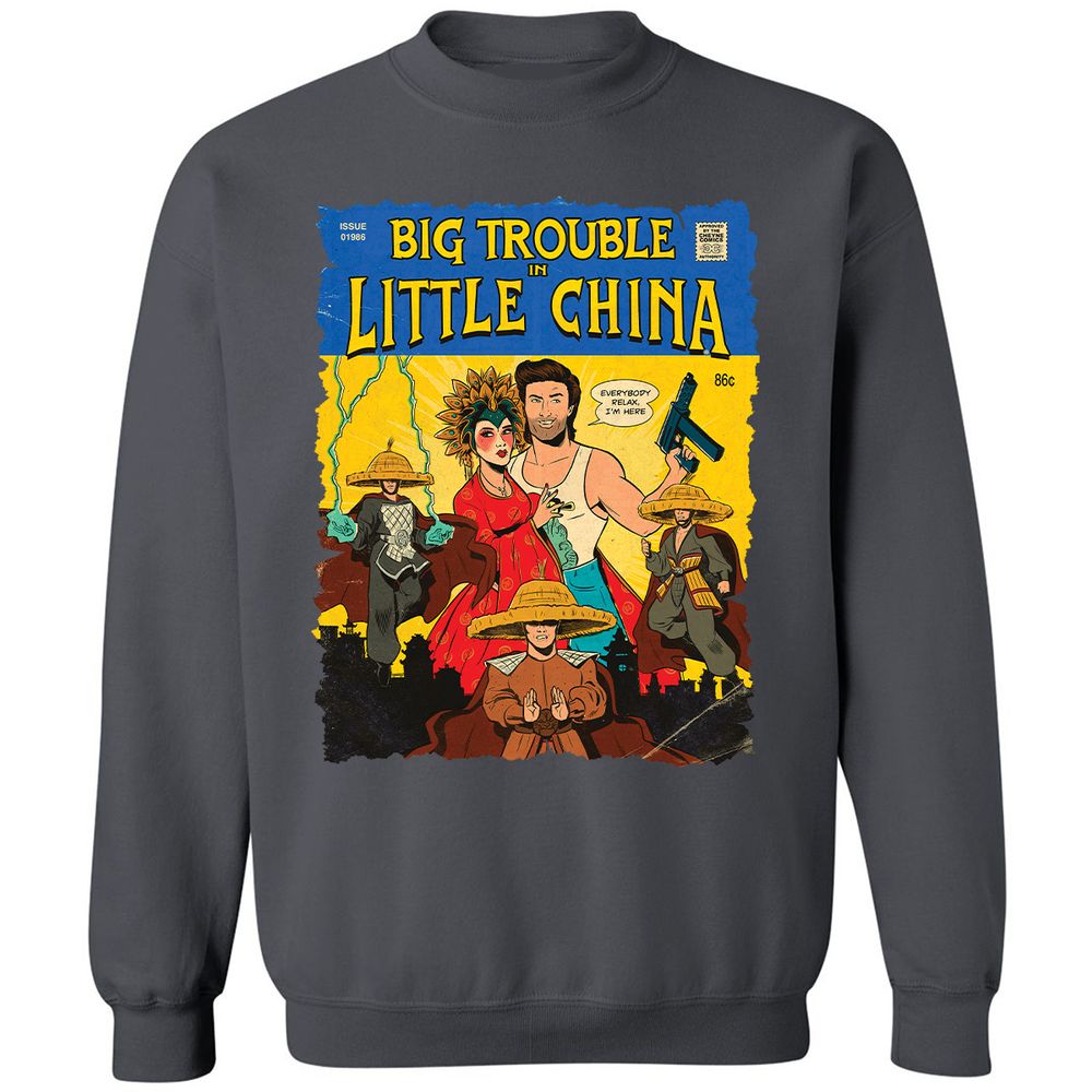 Classic Unisex Sweatshirt - M8CRAFJJ - Charcoal - 7