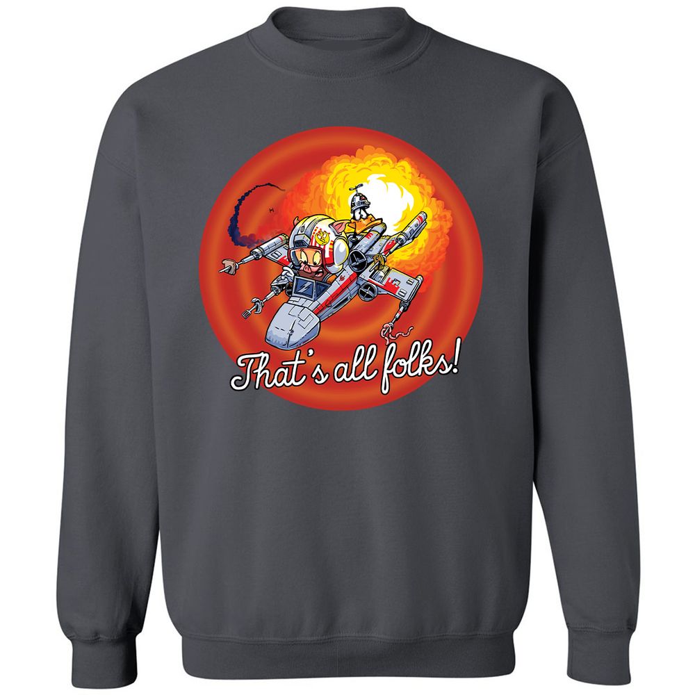 Classic Unisex Sweatshirt - CJVV34RQ - Charcoal - 7
