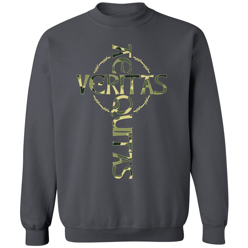 Classic Unisex Sweatshirt - P2F4AWD8 - Charcoal - 7