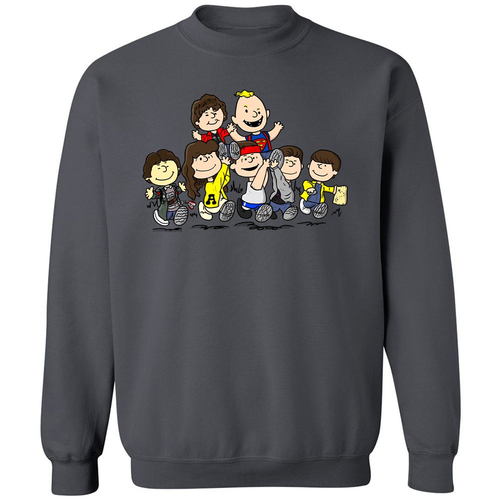 Classic Unisex Sweatshirt - UJZKXLGM - Charcoal - 7