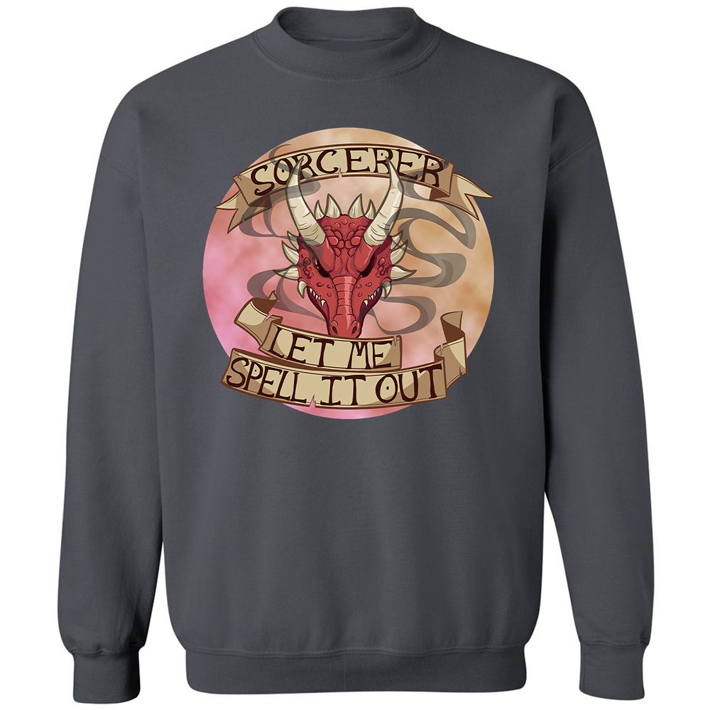 Classic Unisex Sweatshirt - EWWF4A2W - Charcoal - 7