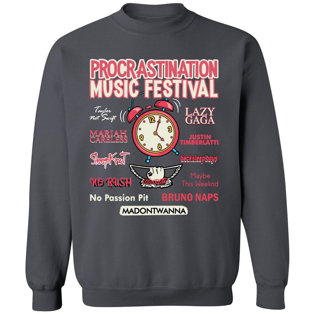 Classic Unisex Sweatshirt - L65V62U8 - Charcoal - 7