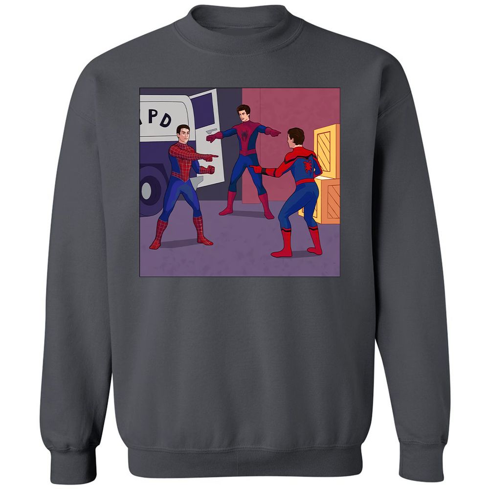 Classic Unisex Sweatshirt - JNZWC4FQ - Charcoal - 7