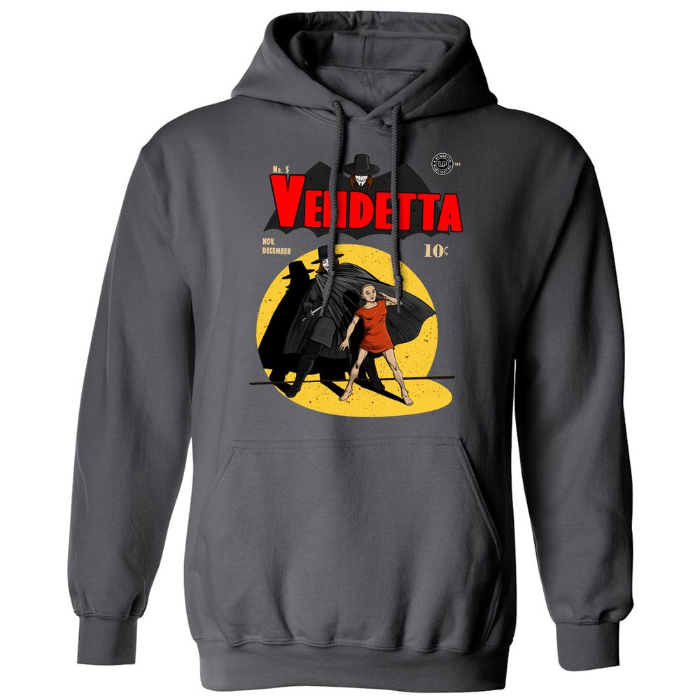 Classic Unisex Hoodie - UENU2R5C - Charcoal - 7