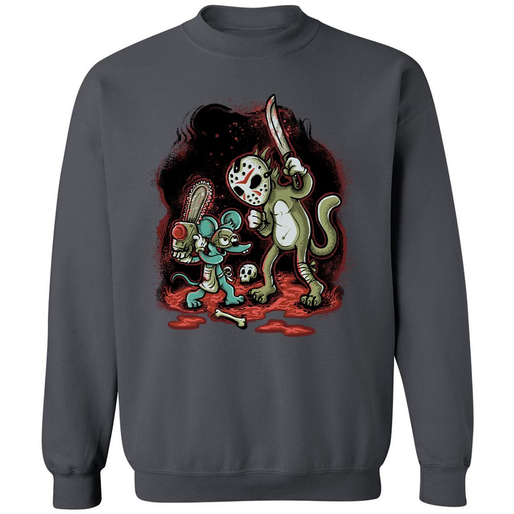 Classic Unisex Sweatshirt - 8VDV3HYS - Charcoal - 7