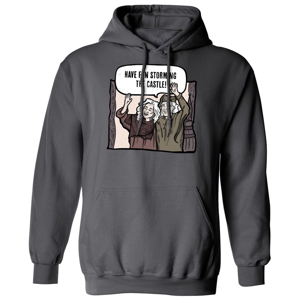 Classic Unisex Hoodie - 2JVG4KMC - Charcoal - 7