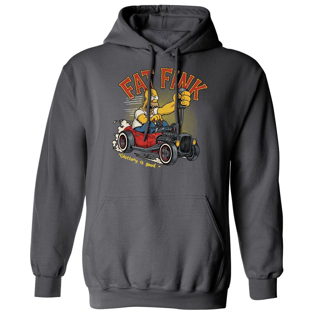 Classic Unisex Hoodie - XVQQ9H5W - Charcoal - 7