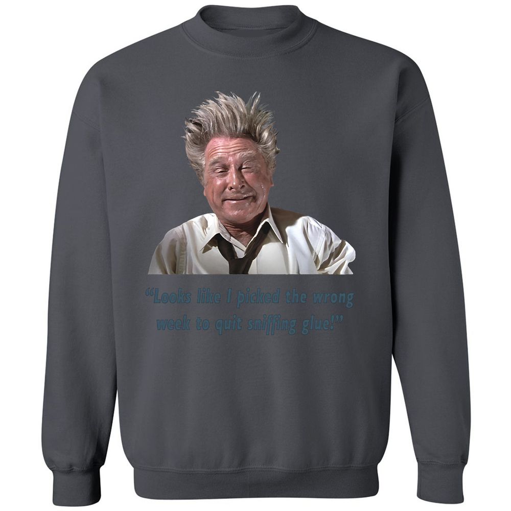 Classic Unisex Sweatshirt - Q49VUEJR - Charcoal - 7