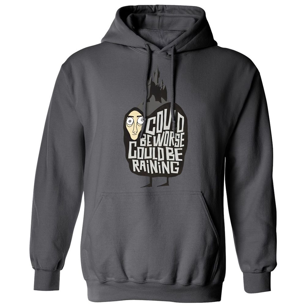 Classic Unisex Hoodie - PWRFNC1P - Charcoal - 7