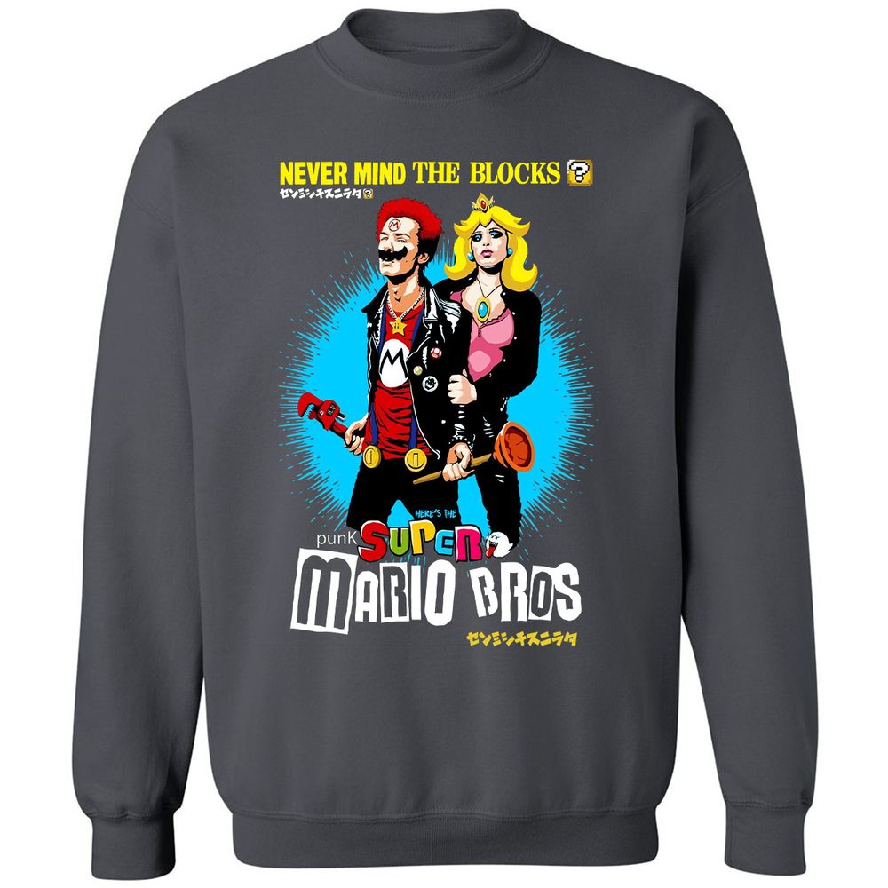 Classic Unisex Sweatshirt - HYK15CAZ - Charcoal - 7