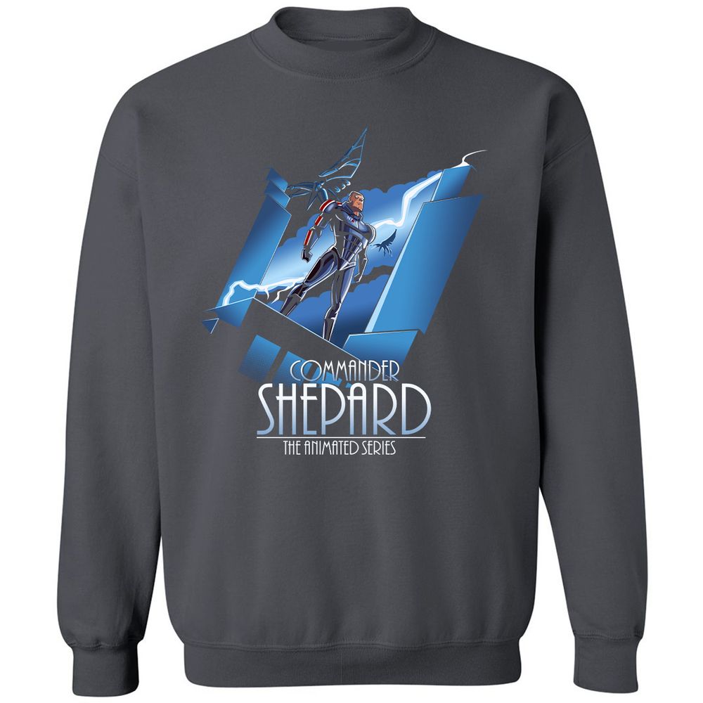 Classic Unisex Sweatshirt - 77GC5VEN - Charcoal - 7