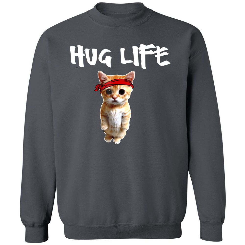 Classic Unisex Sweatshirt - WA42NXLE - Charcoal - 7