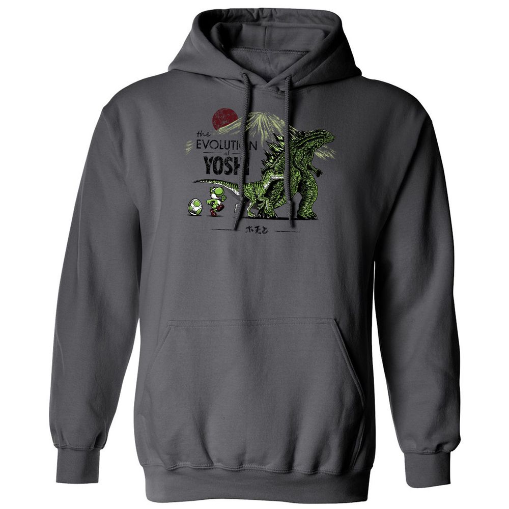 Classic Unisex Hoodie - TTQ28GFA - Charcoal - 7