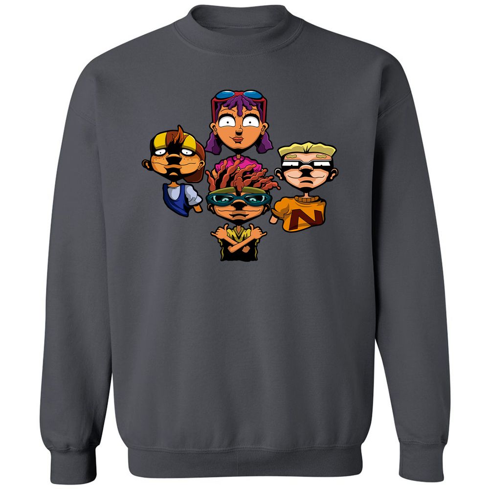 Classic Unisex Sweatshirt - 1RW9HPMY - Charcoal - 7