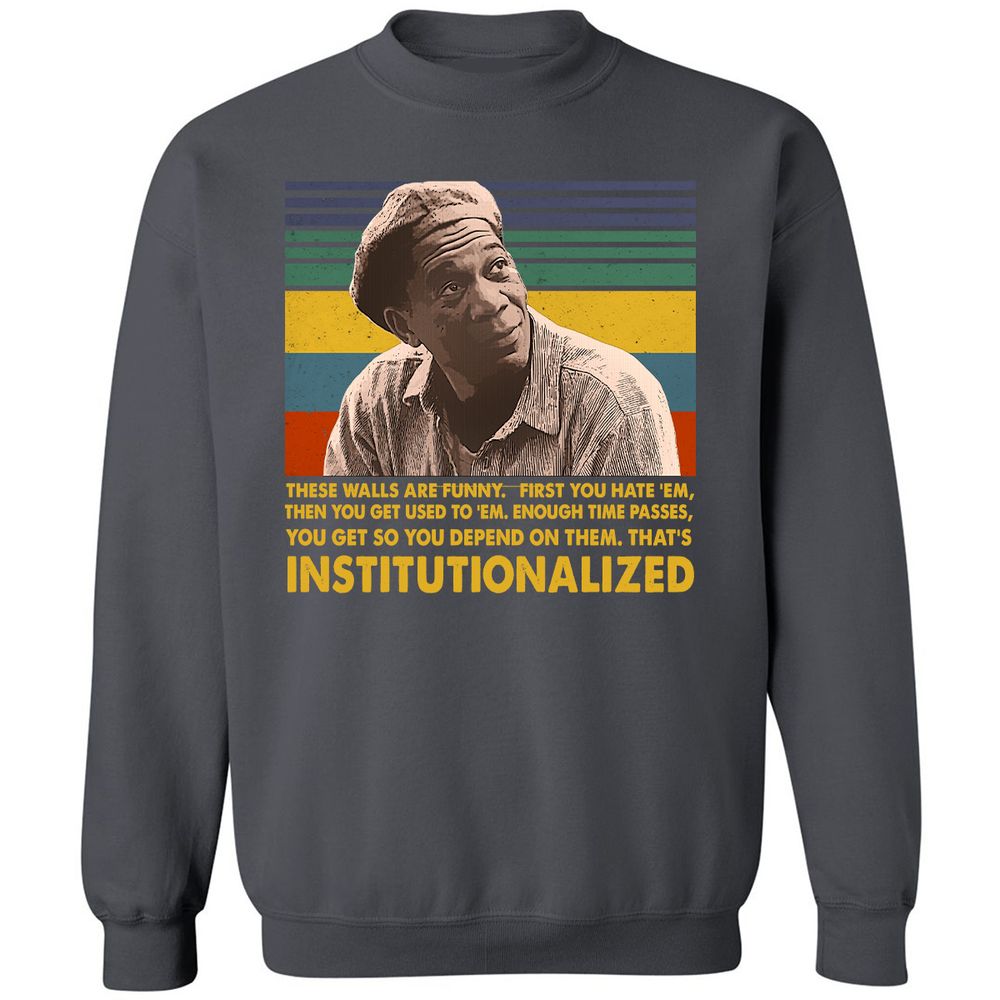Classic Unisex Sweatshirt - 7V5JPSKC - Charcoal - 7