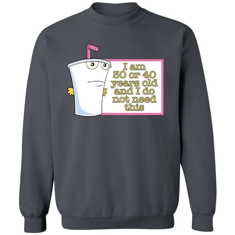 Classic Unisex Sweatshirt - RPN7D8RX - Charcoal - 7