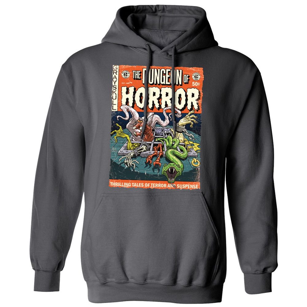 Classic Unisex Hoodie - A64L6JMJ - Charcoal - 7