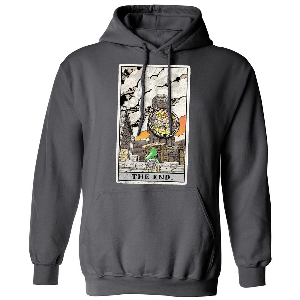 Classic Unisex Hoodie - LVEUCF2G - Charcoal - 7