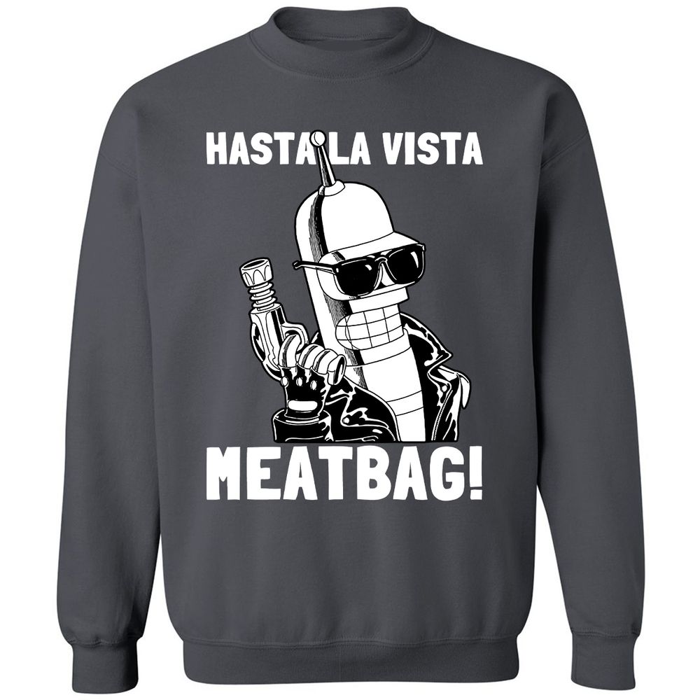 Classic Unisex Sweatshirt - B494LUX2 - Charcoal - 7