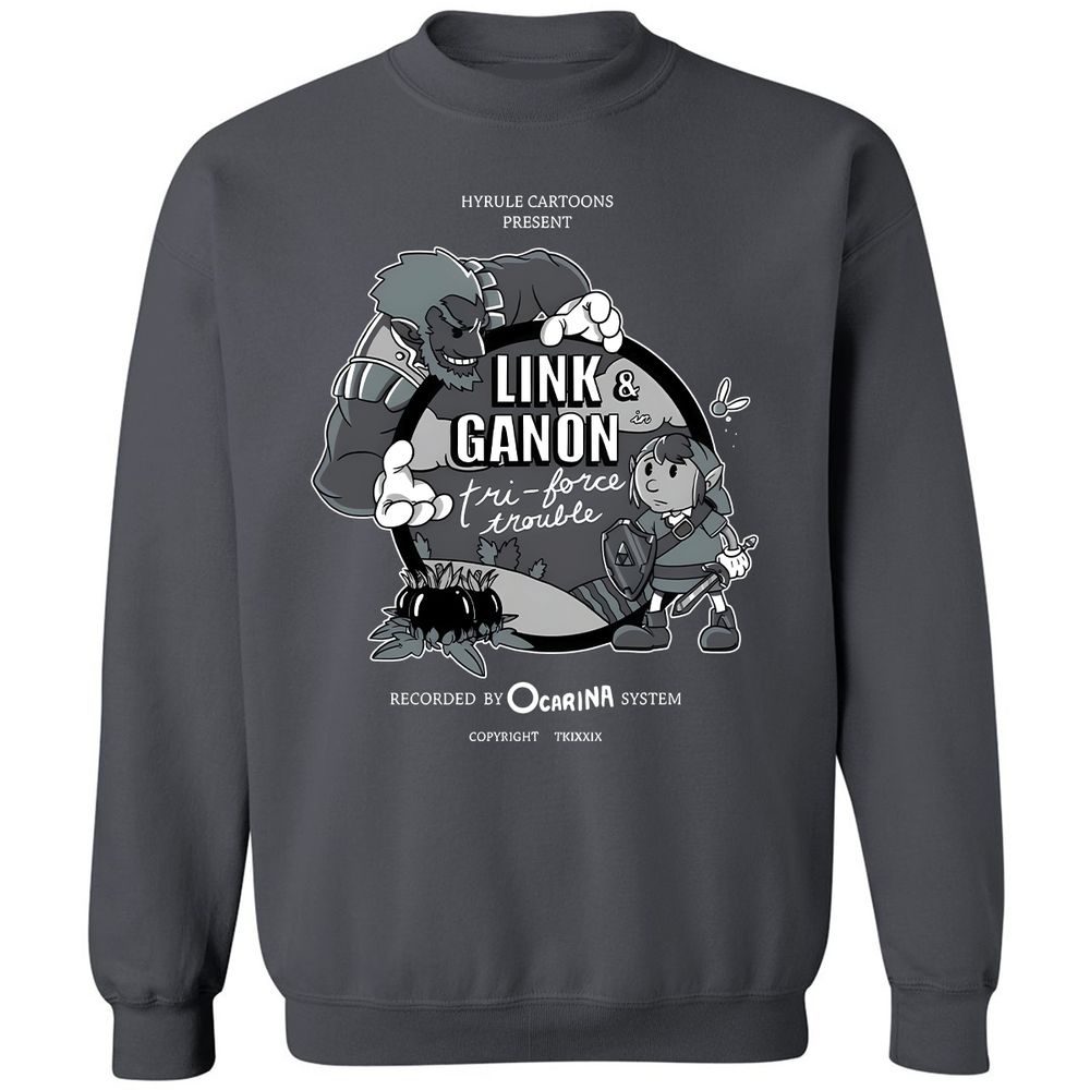 Classic Unisex Sweatshirt - FF5E9S1F - Charcoal - 7