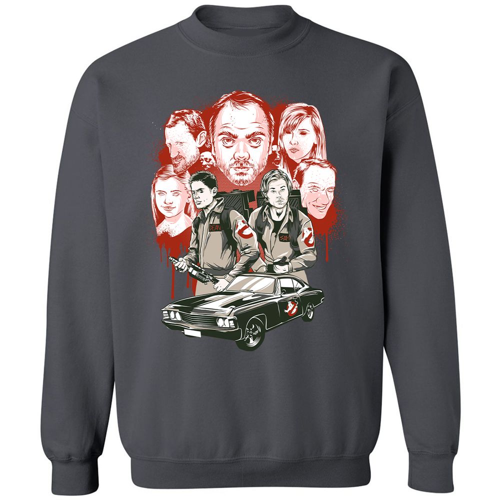 Classic Unisex Sweatshirt - W65FKVTC - Charcoal - 7