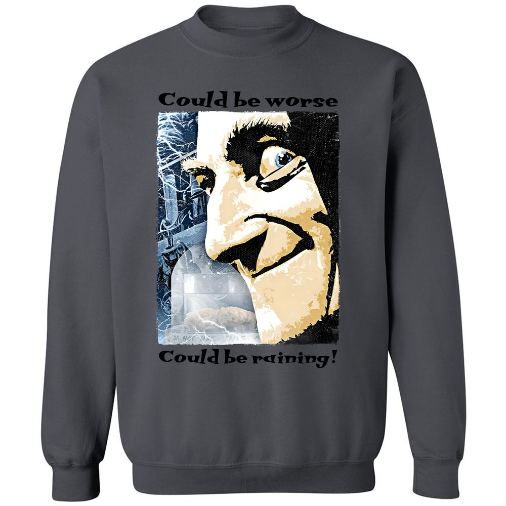 Classic Unisex Sweatshirt - RU3YHC6Q - Charcoal - 7