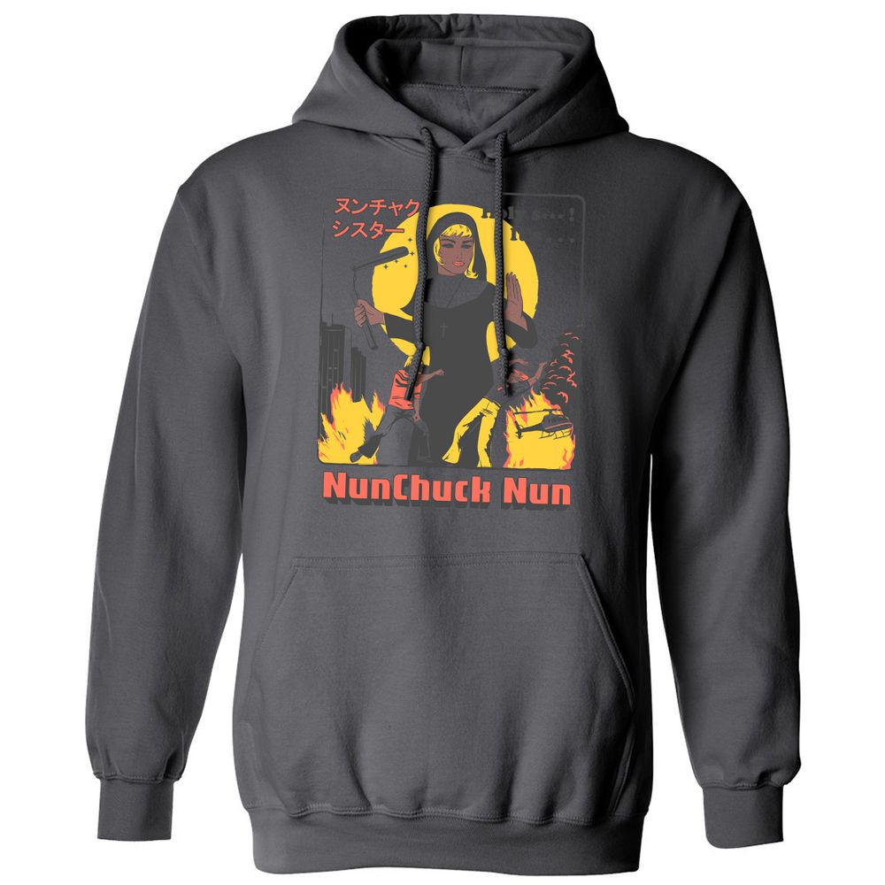 Classic Unisex Hoodie - V5ATSGSR - Charcoal - 7