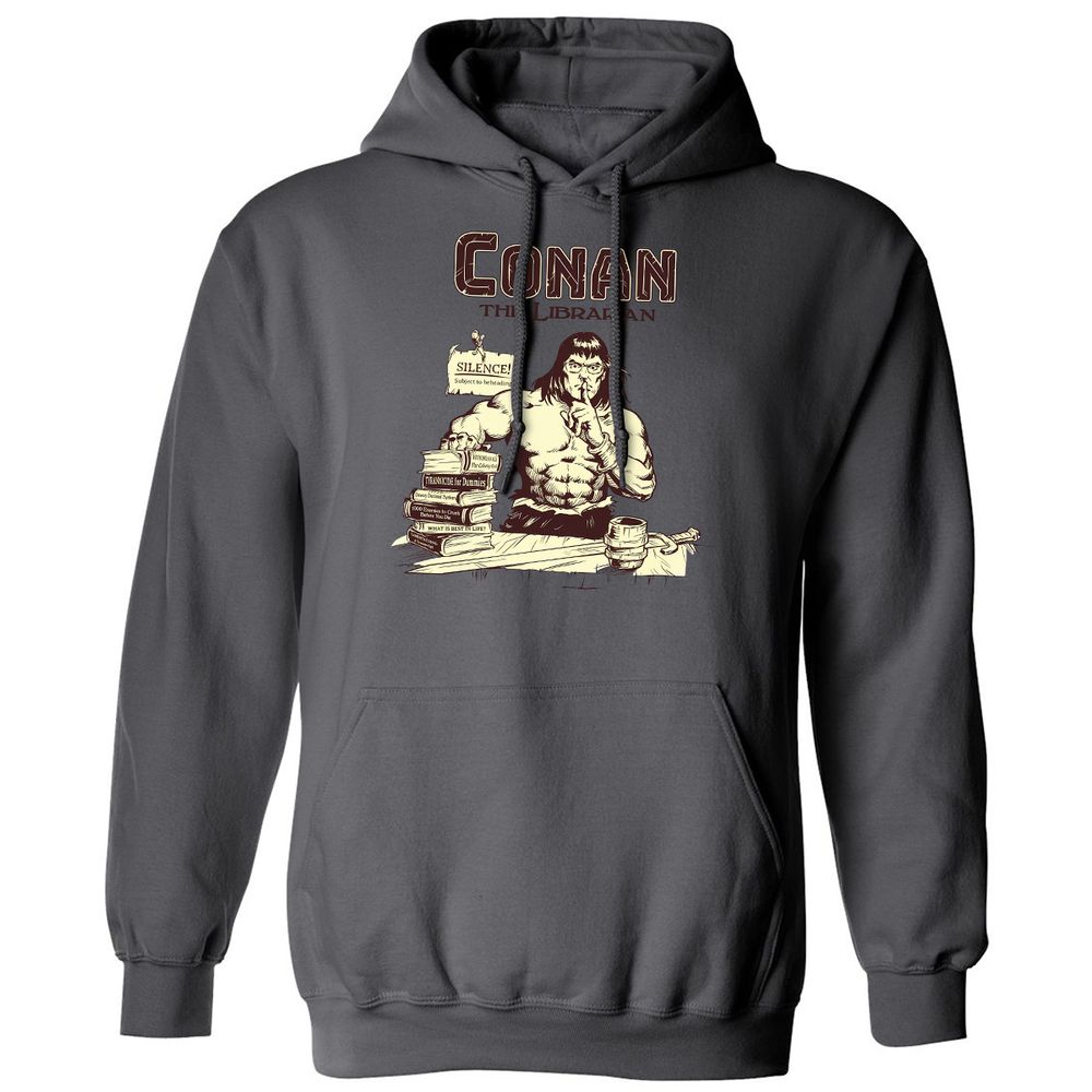 Classic Unisex Hoodie - N5AHRZ65 - Charcoal - 7