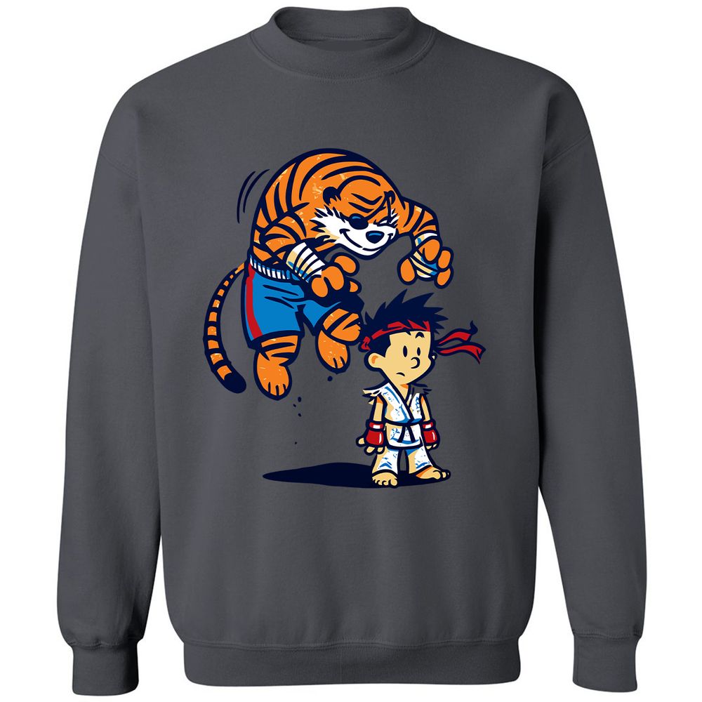 Classic Unisex Sweatshirt - HJTYY784 - Charcoal - 7