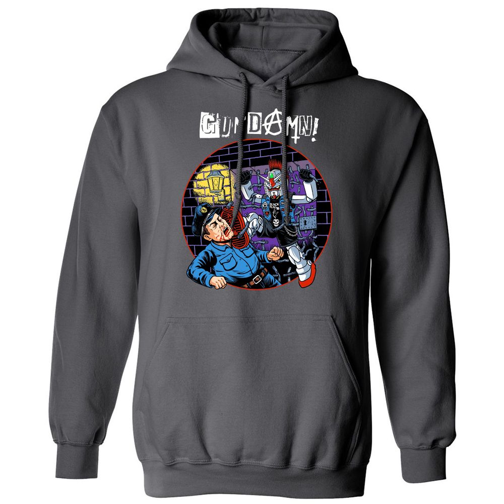 Classic Unisex Hoodie - ETXJ69ZD - Charcoal - 7