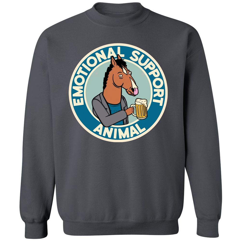 Classic Unisex Sweatshirt - MRAR8AKU - Charcoal - 7
