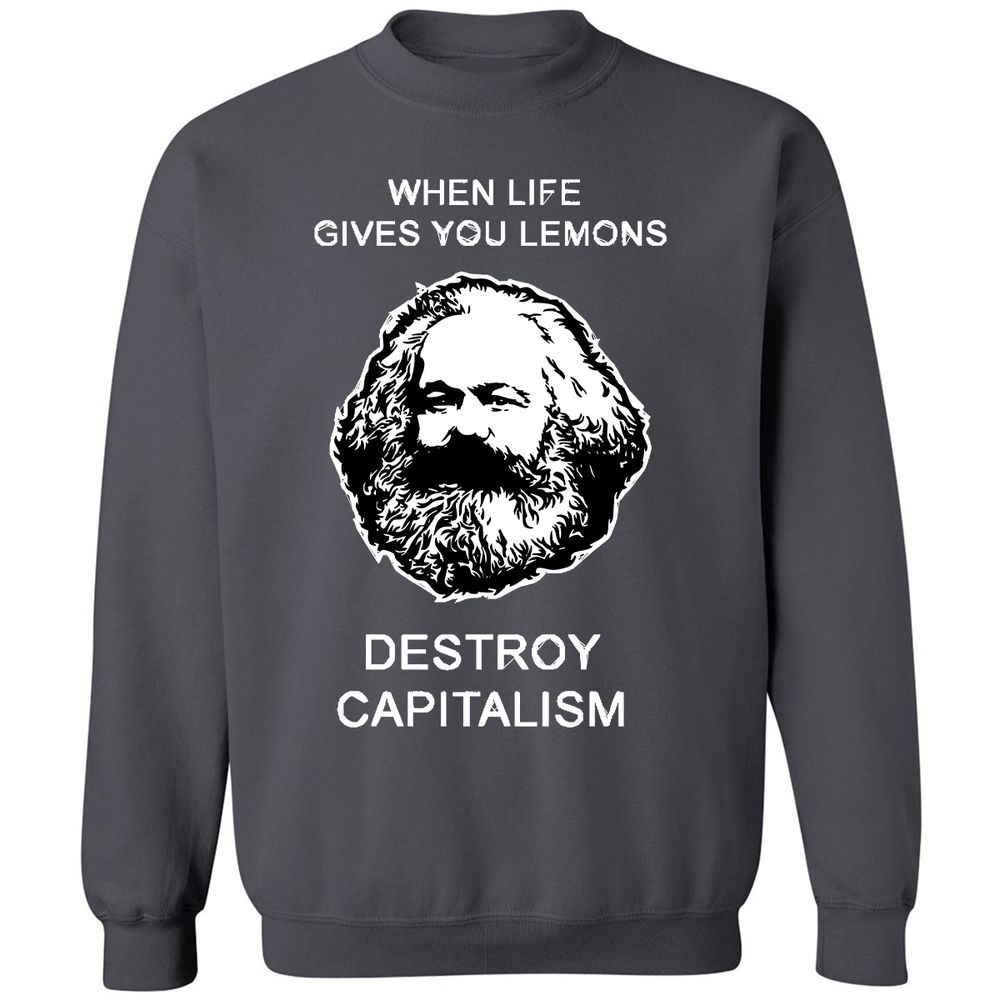 Classic Unisex Sweatshirt - AJ7YAK8T - Charcoal - 7