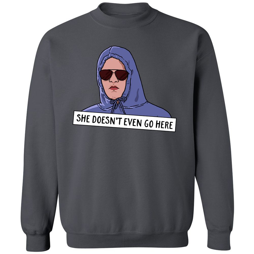 Classic Unisex Sweatshirt - S85GZ4PA - Charcoal - 7
