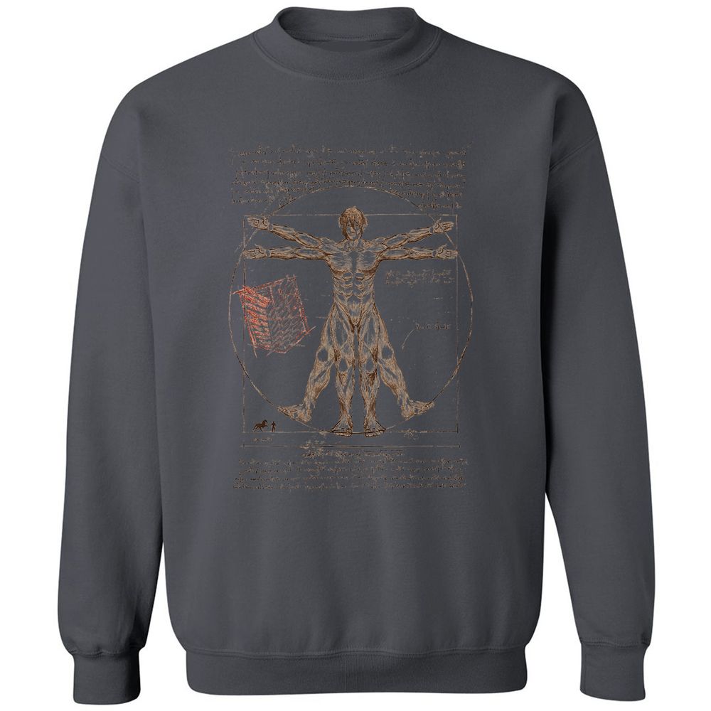Classic Unisex Sweatshirt - MA38PHP6 - Charcoal - 7