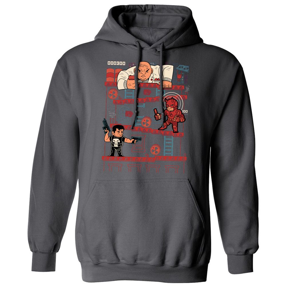 Classic Unisex Hoodie - EN7DY943 - Charcoal - 7