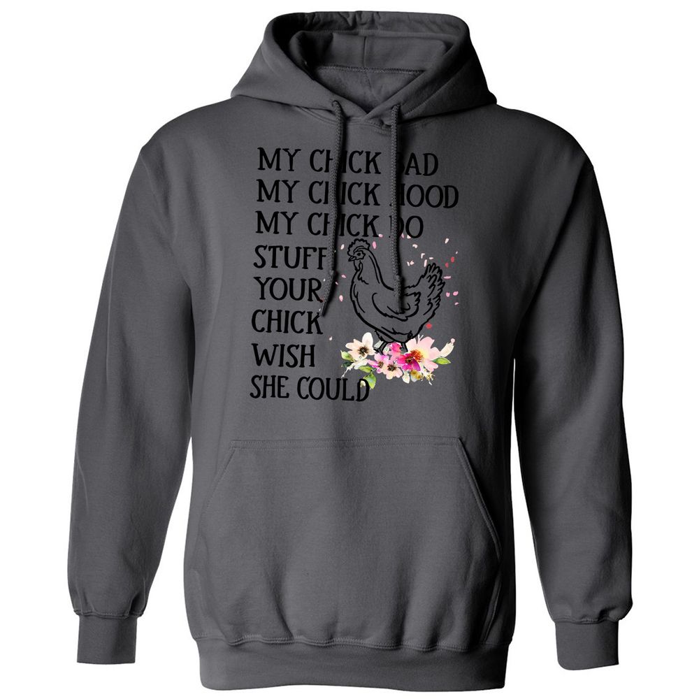 Classic Unisex Hoodie - 7MY3927A - Charcoal - 7