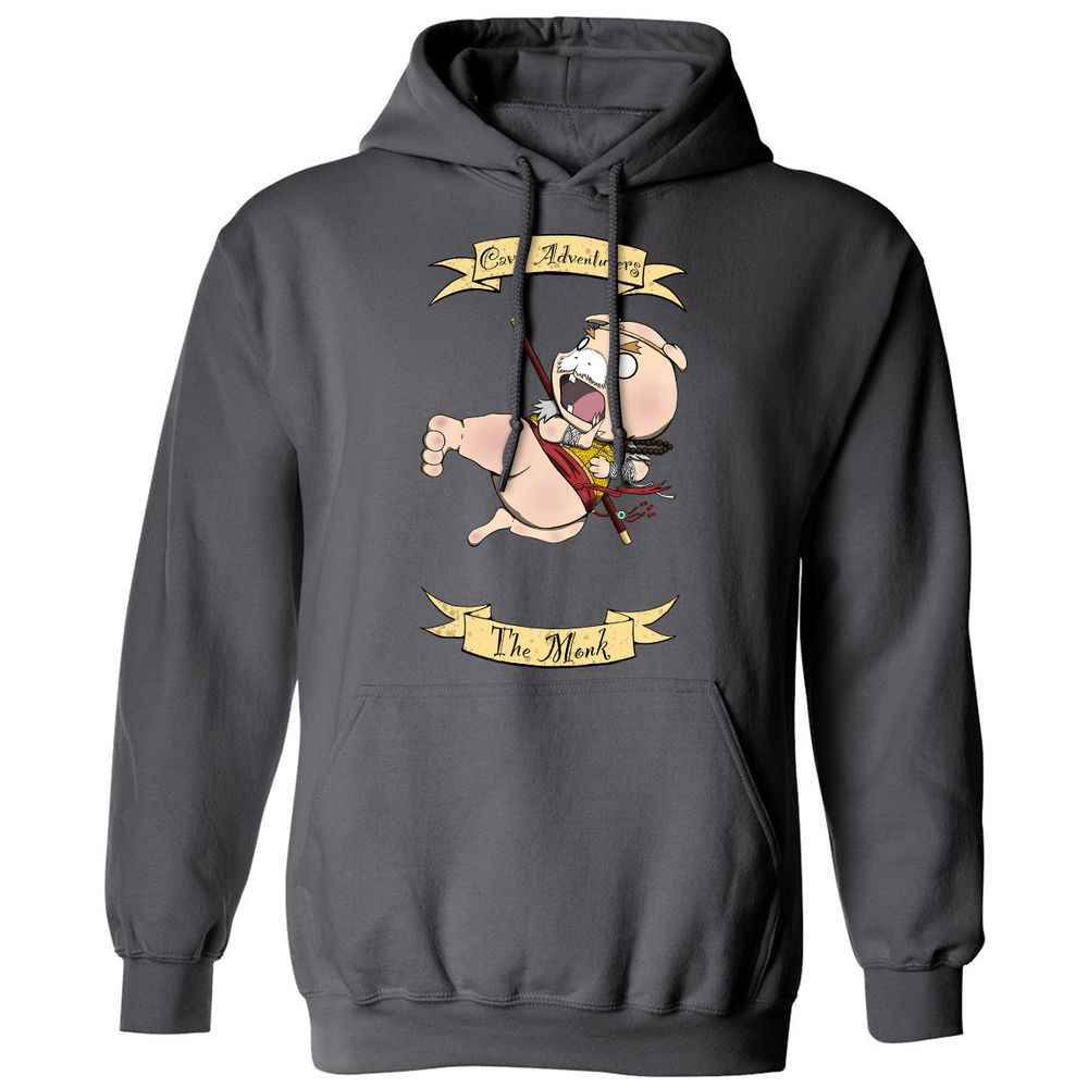 Classic Unisex Hoodie - LL72L1FS - Charcoal - 7