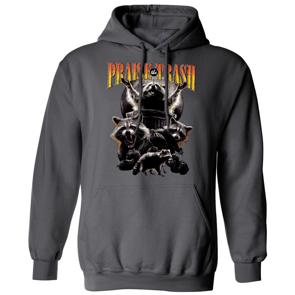 Classic Unisex Hoodie - NQT768GQ - Charcoal - 7