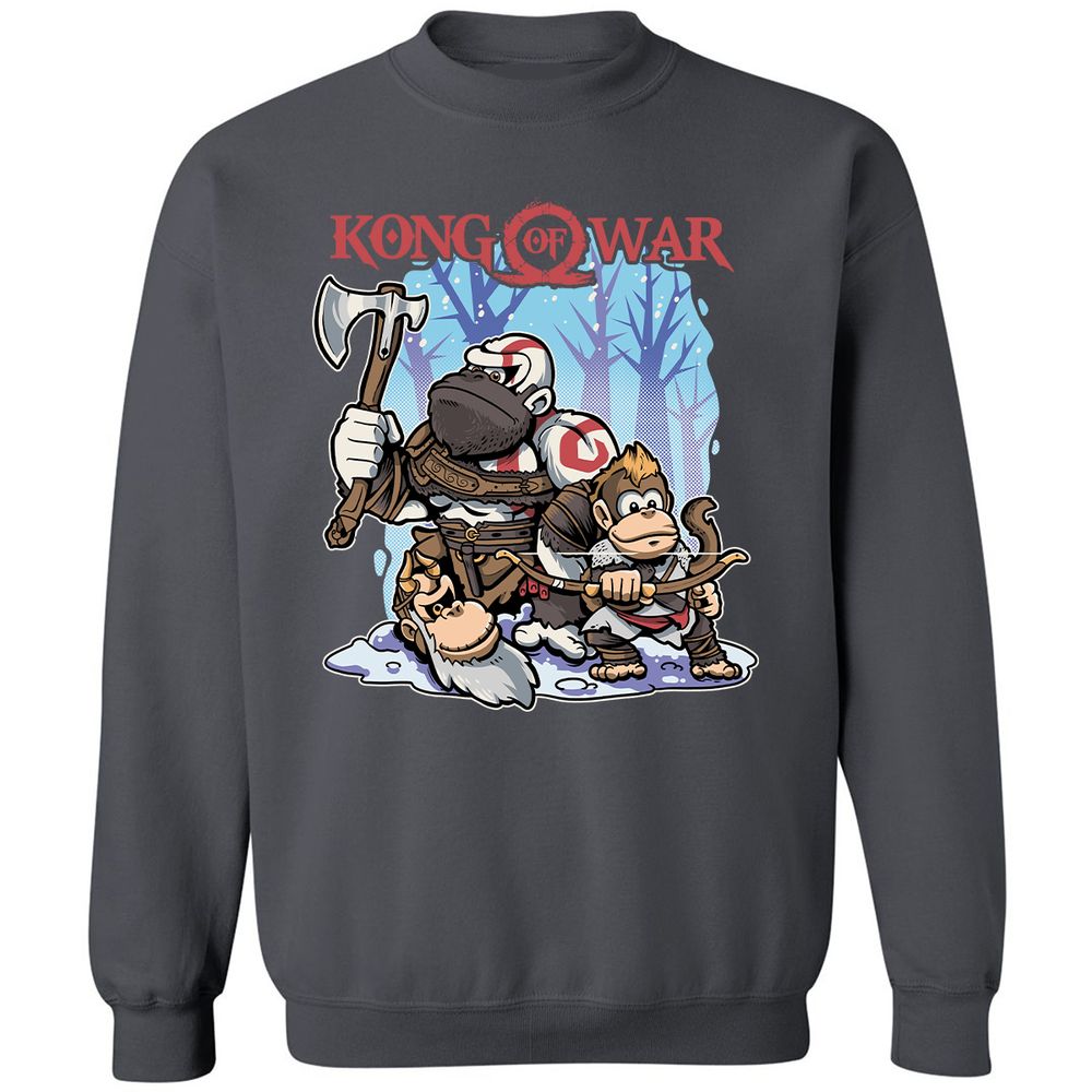 Classic Unisex Sweatshirt - U192Q5ZH - Charcoal - 7