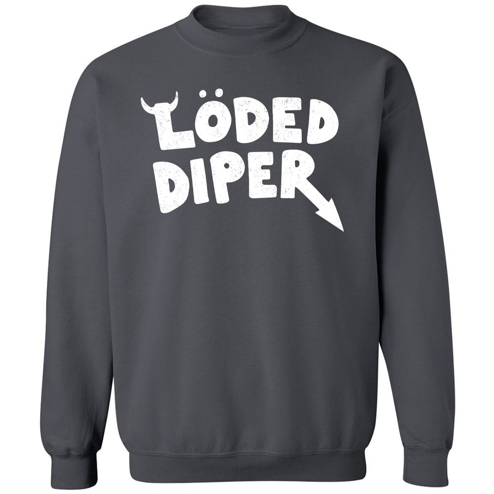 Classic Unisex Sweatshirt - YX484LXQ - Charcoal - 7