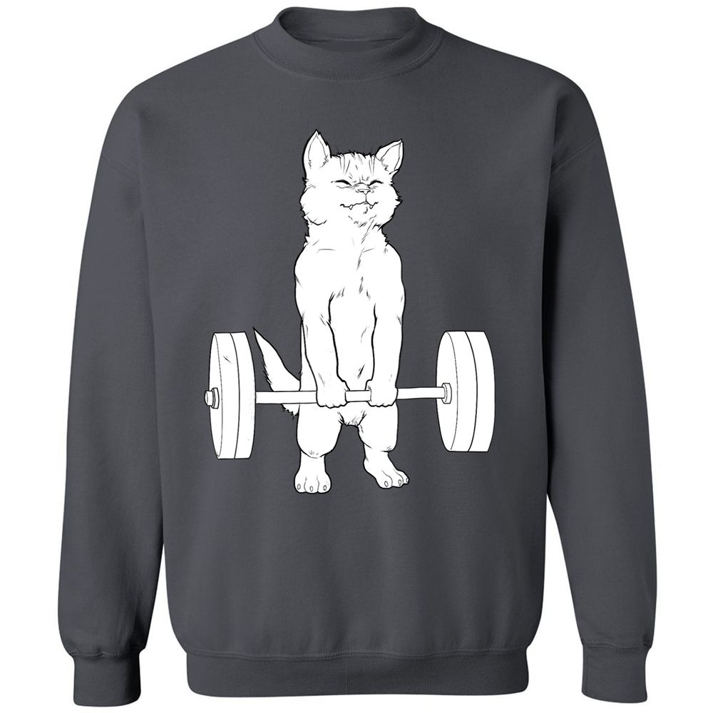 Classic Unisex Sweatshirt - YMWR5HNA - Charcoal - 7