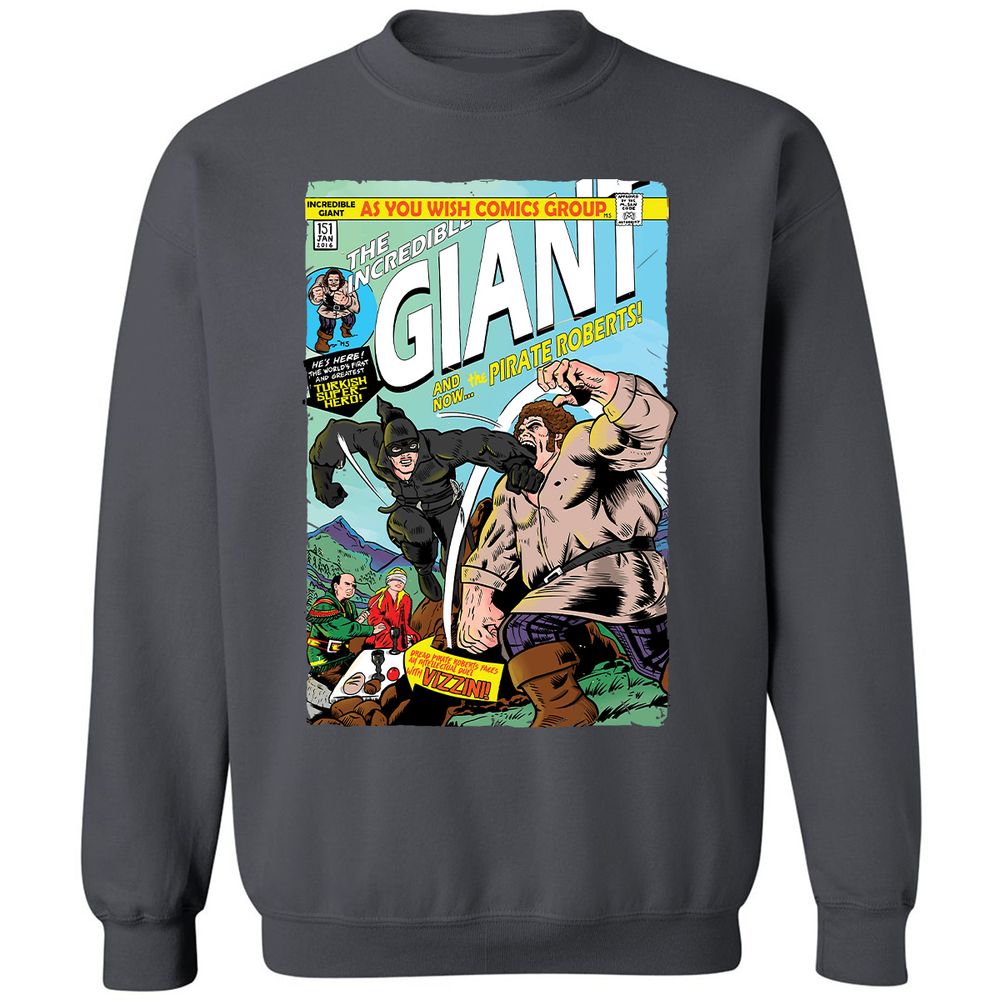 Classic Unisex Sweatshirt - 5U1ZE32Q - Charcoal - 7