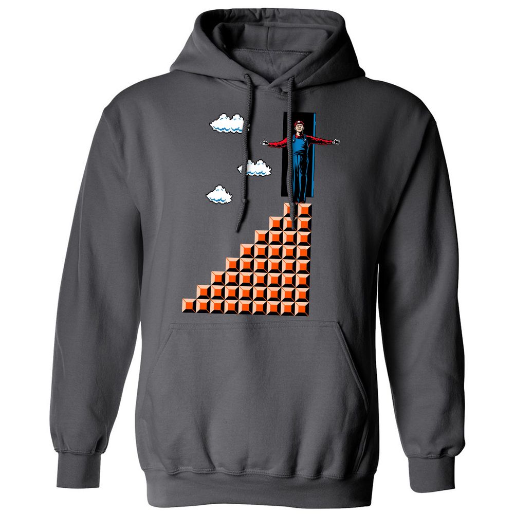 Classic Unisex Hoodie - V8QJR2K6 - Charcoal - 7