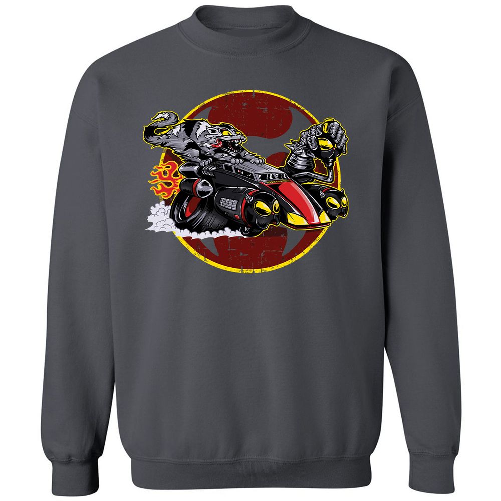 Classic Unisex Sweatshirt - TFUFD5KP - Charcoal - 7