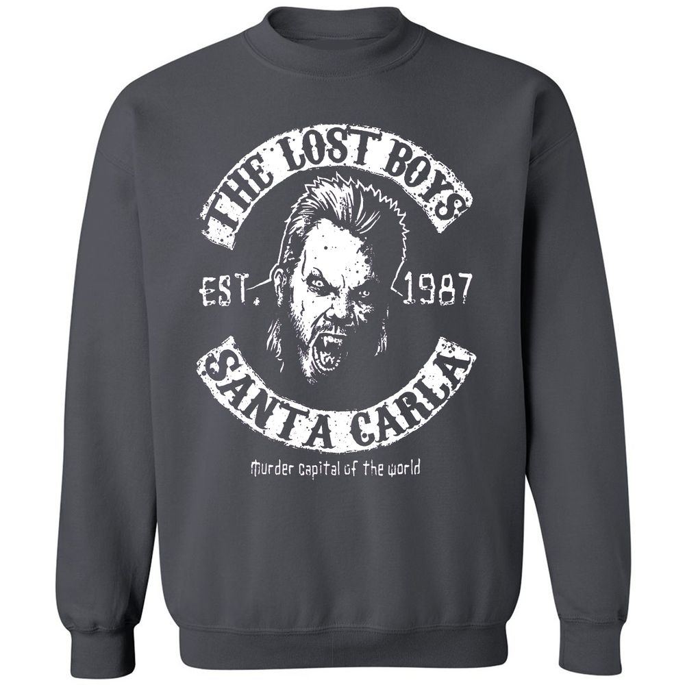 Classic Unisex Sweatshirt - 9GGD51RB - Charcoal - 7