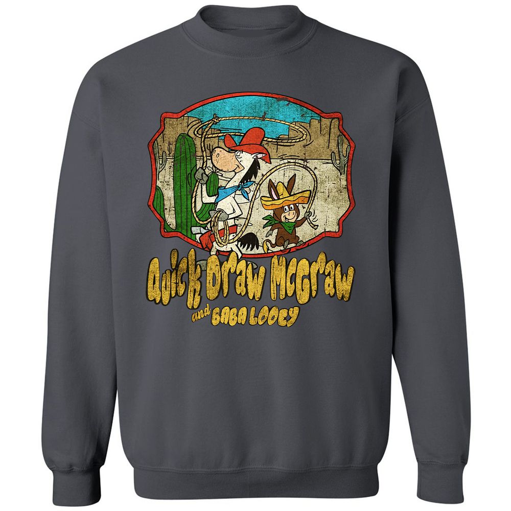 Classic Unisex Sweatshirt - 84VWQB1E - Charcoal - 7