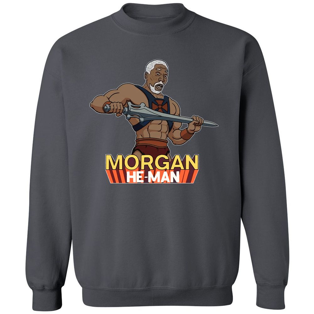 Classic Unisex Sweatshirt - X64Z7Q5Z - Charcoal - 7