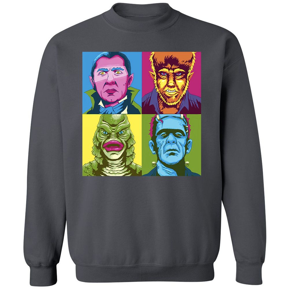 Classic Unisex Sweatshirt - K7KH9NB8 - Charcoal - 7