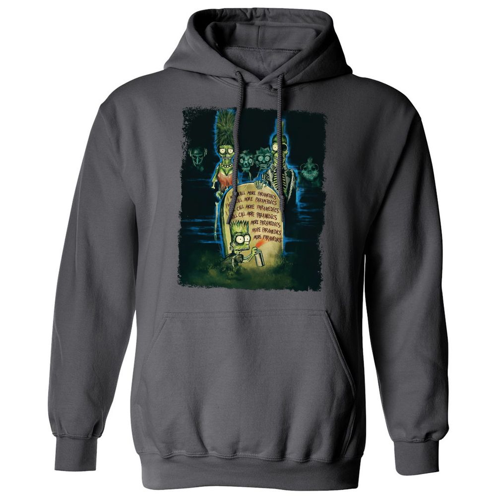 Classic Unisex Hoodie - TQDS37VG - Charcoal - 7
