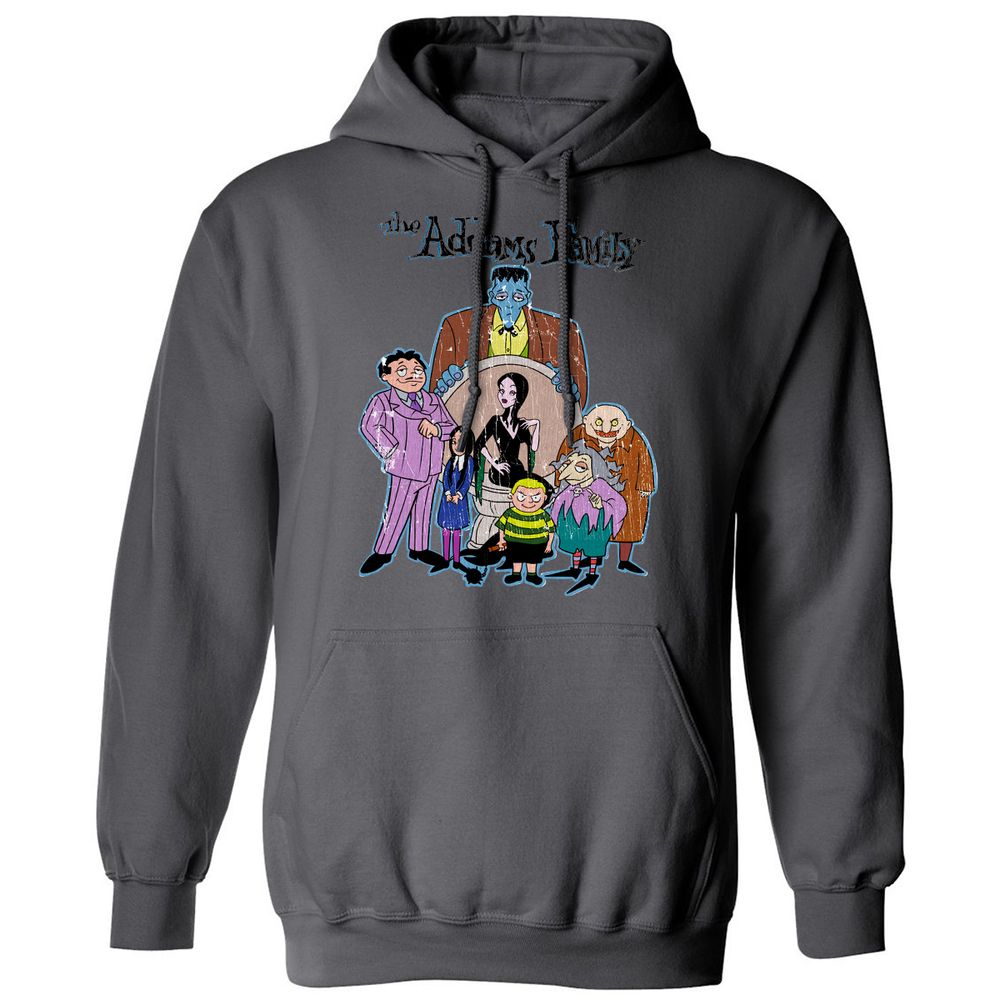 Classic Unisex Hoodie - XMH2EMBG - Charcoal - 7